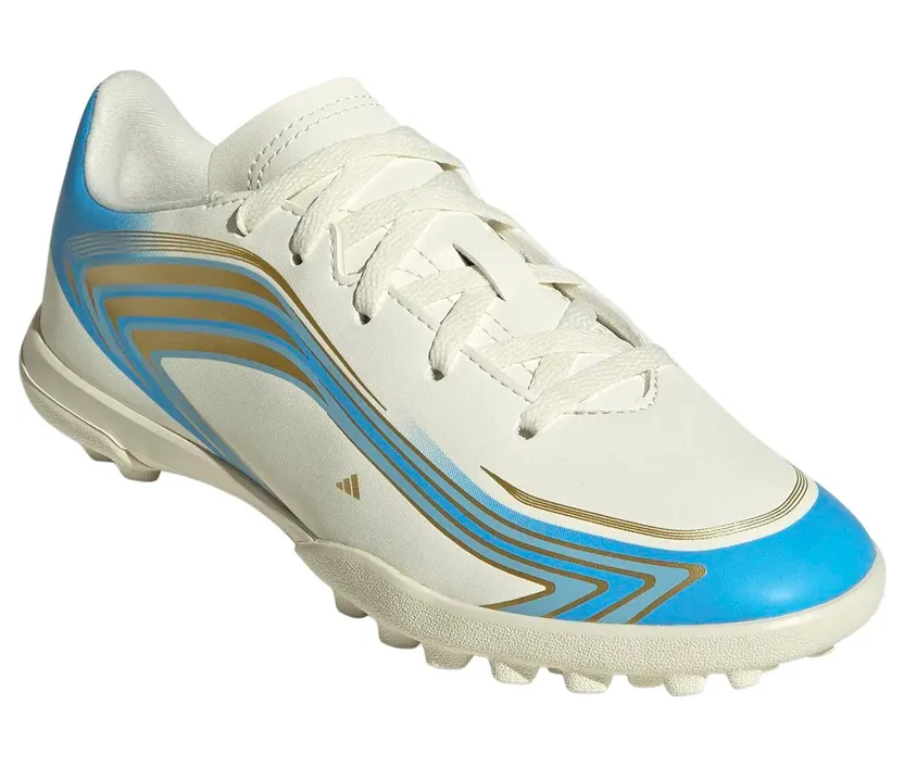 Adidas F50 Messi Club TF Socer Kinder Multinockenschuhe, braun, Größe 36 (KK1380)