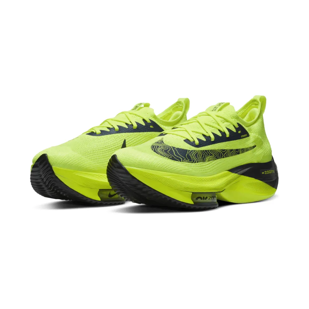Nike NK AIR ZOOM ALPHAFLY NEXT% FKVOLT BLACK-RACER BLUE-MULTI-COLOR (DC5238-702)