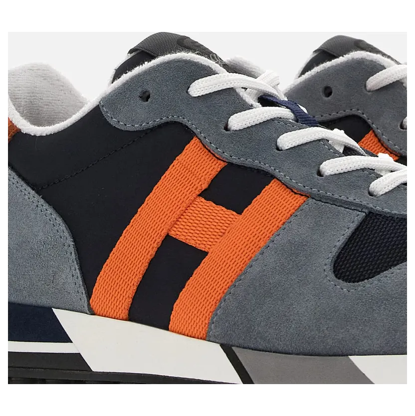 Sneakers Hogan H383 Grey Orange (HXM3830AN51MM40BBA) (5)