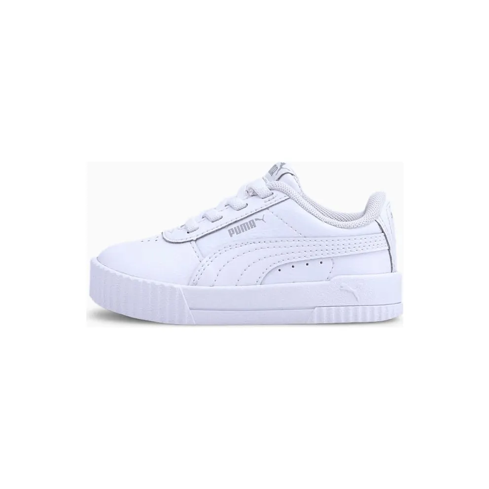PUMA Carina Babies’ White/Gray Violet (373604-19)