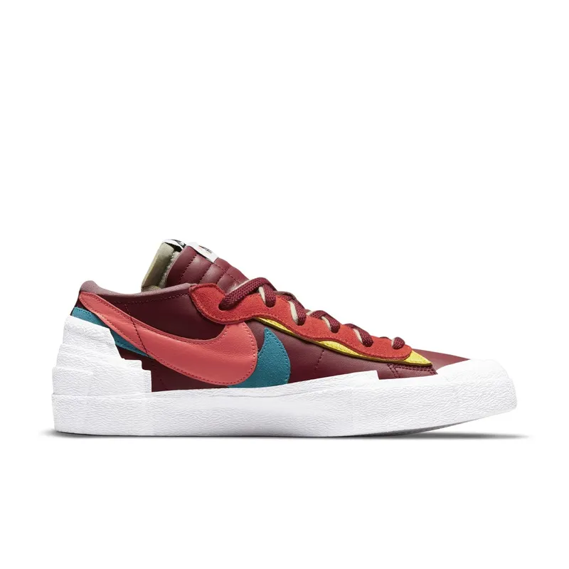 Nike Blazer Low sacai KAWS Red – “Red / Orange / Pink / Blue” (DM7901-600)
