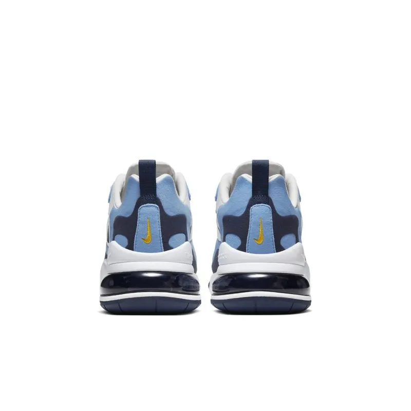 Nike Air Max 270 React UNC White/Obsidian-University Blue (CT1264-104)