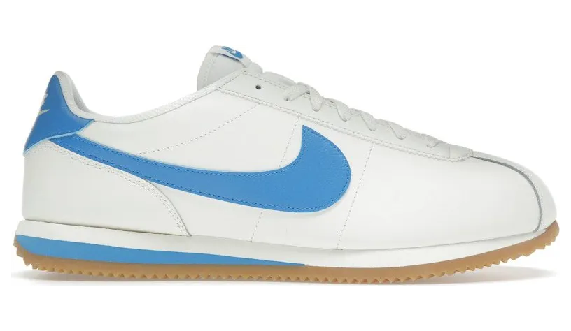 Nike Cortez Leather Sail Gum Yellow Light Photo Blue (DM4044-112)