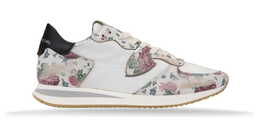 Philippe Model Fleurs “White/Multicolor” (TZLD FLW1)