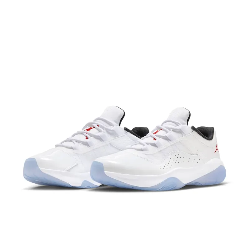 Jordan 11 CMFT Low White Black Varsity Red (DN4180-162)