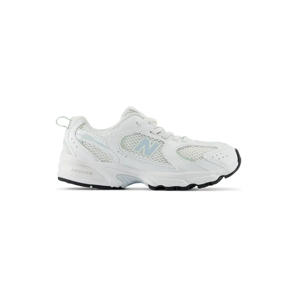 New Balance 530 Bungee Lace White Ice Blue (PZ530SP)