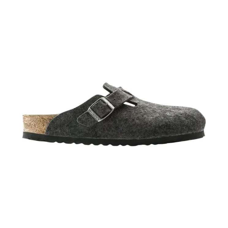 Birkenstock Boston Wool Felt Anthracite (0160371)