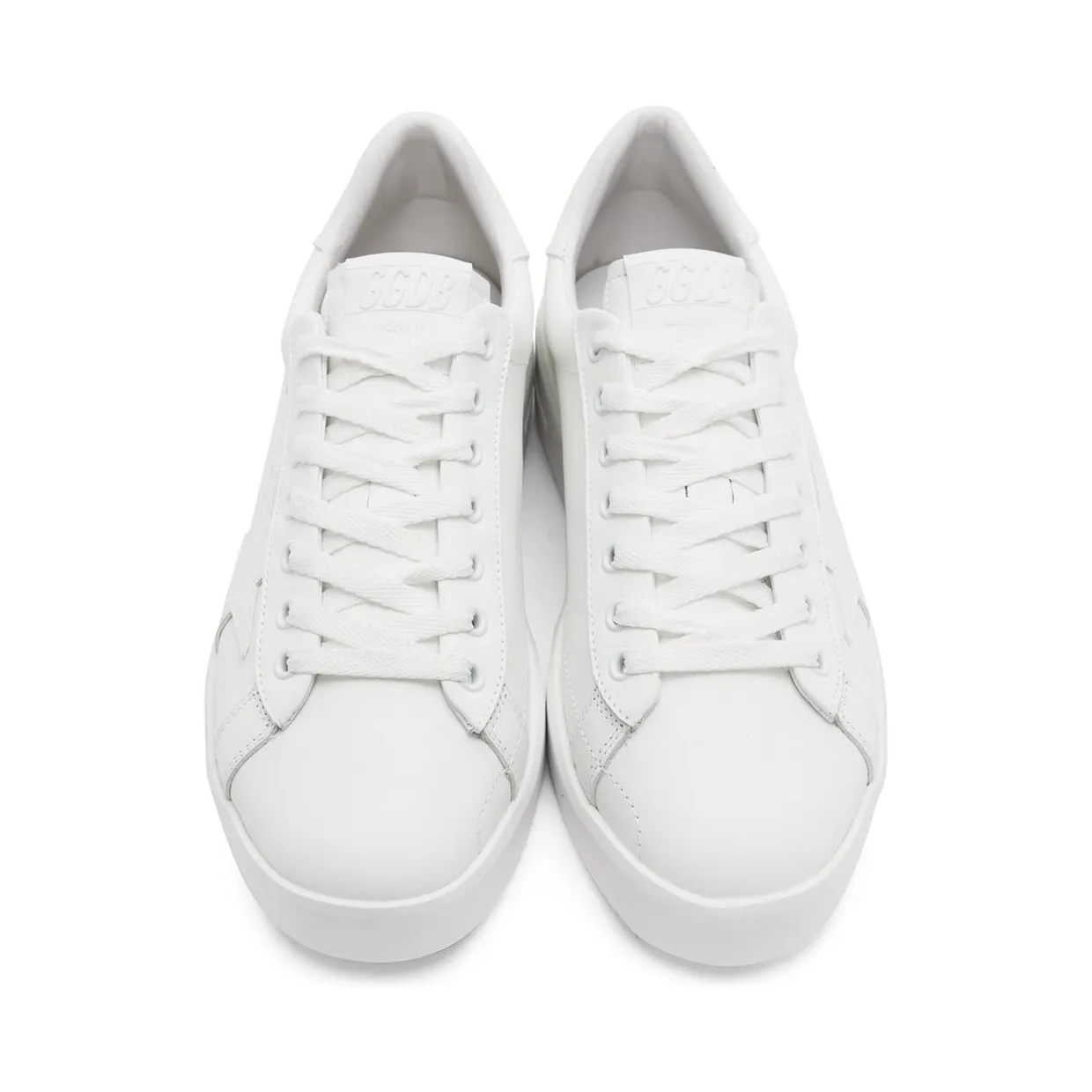 Golden Goose White Purestar Sneakers (GMF00197.F000541.10100) (5)