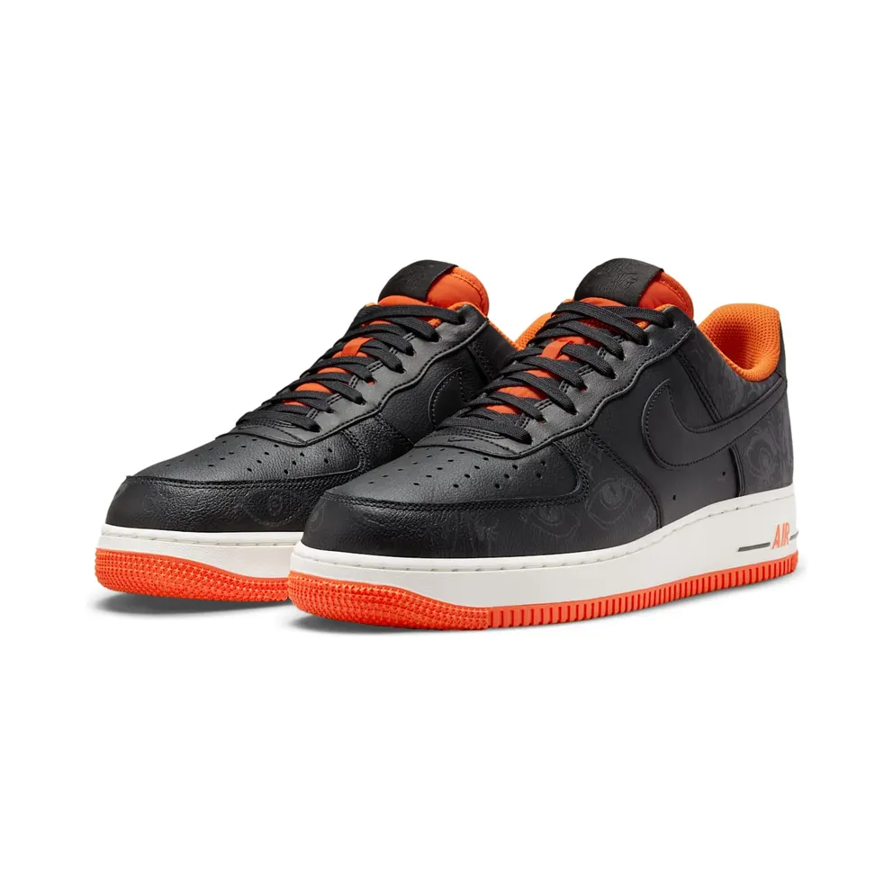 Nike Air Force 1 Low 07 PRM Halloween – “Black / Black-starfish-sail” (DC8891-001)