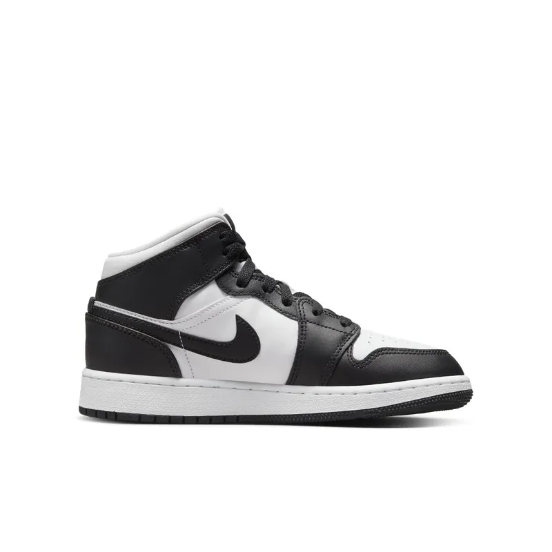 Air Jordan 1 Mid Older Kids’ Black (DR9495-001)