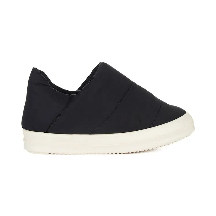 Rick Owens DRKSHDW Porterville Puffer Slip-On Black Milk (DS02D2827-MUPA-91)