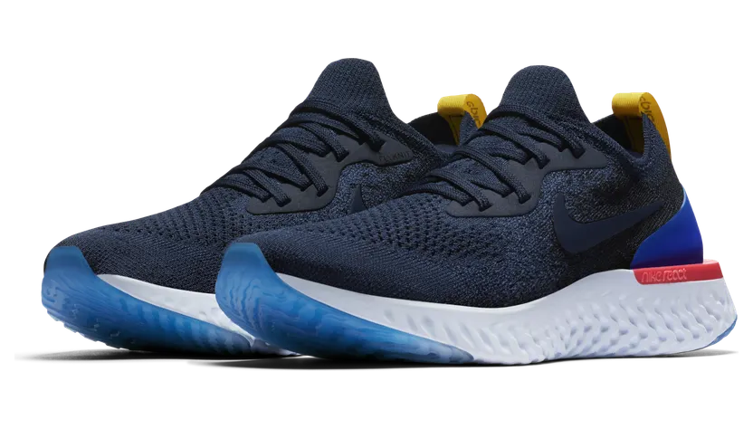 Nike Epic React Flyknit College Navy (AQ0070-400)