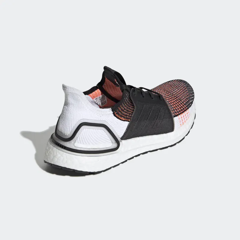 adidas Ultra Boost 2019 Black White Solar Orange Core Black/Cloud White/Solar Orange (G27519)