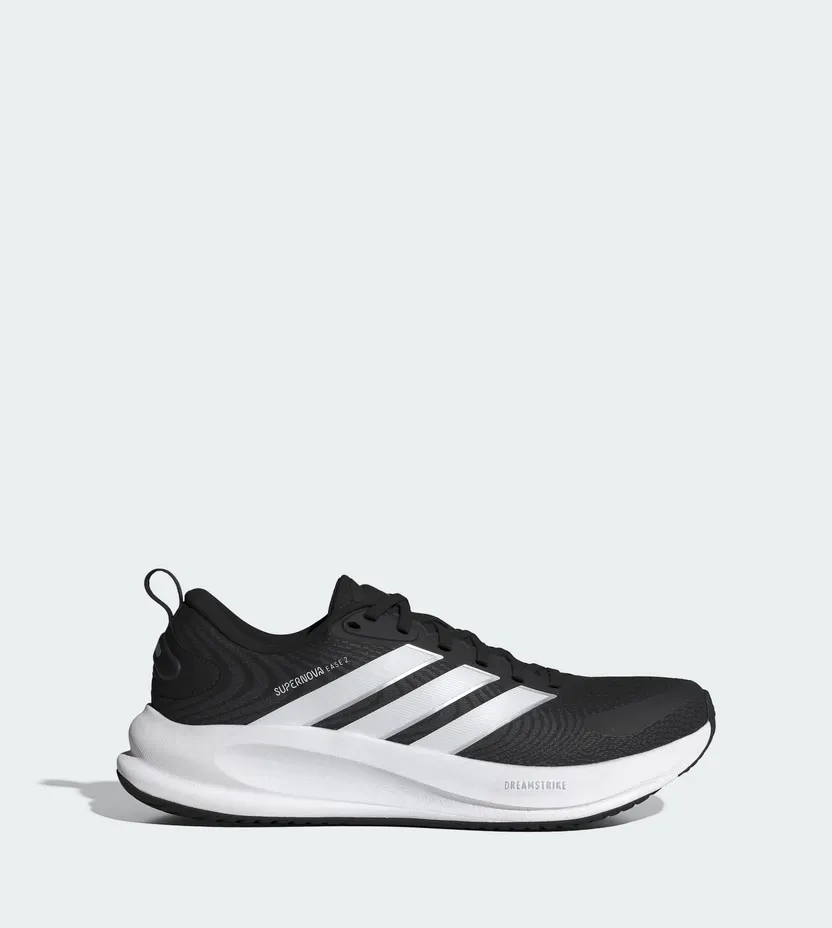 Adidas SUPERNOVA EASE 2 M HARDLOOPSCHOENEN Core Black / Cloud White / Carbon (JQ5859)