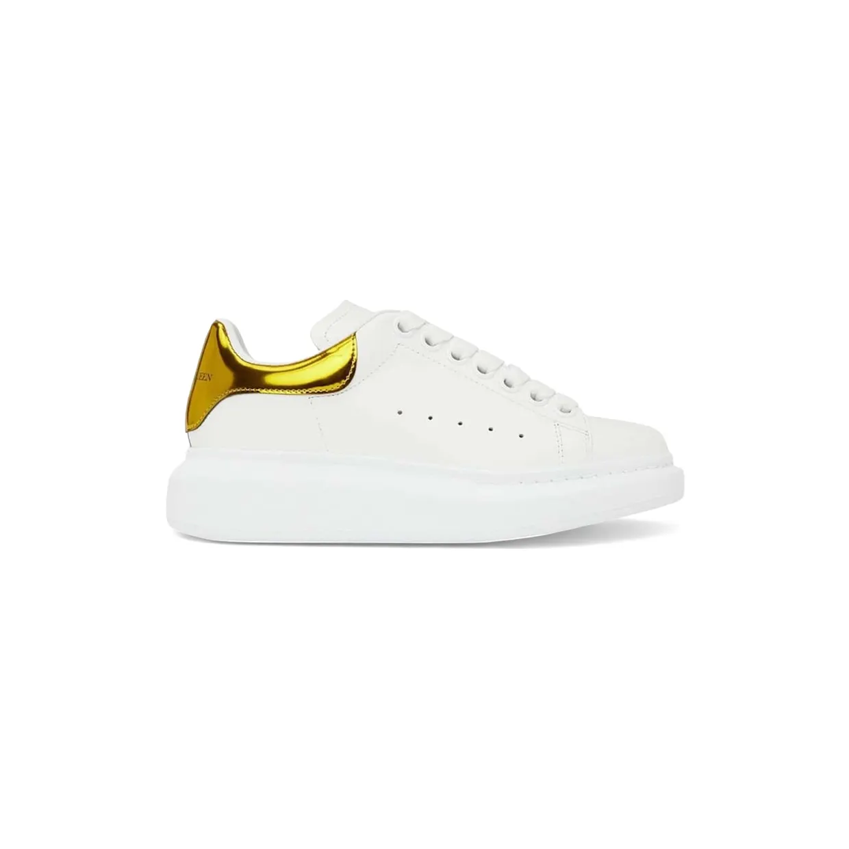 Alexander McQueen Oversized White Pop Yellow (676702 WICGG 9429) (2)