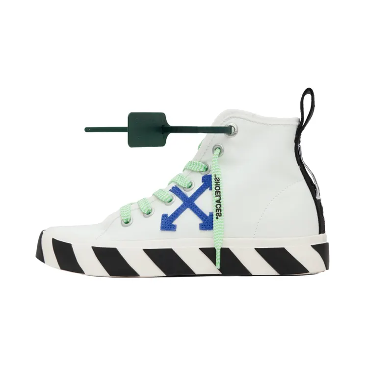 Off-White Vulcanized mit Kabelbinder-Detail “White Navy Blue” (OMIA119F22FAB0010146)