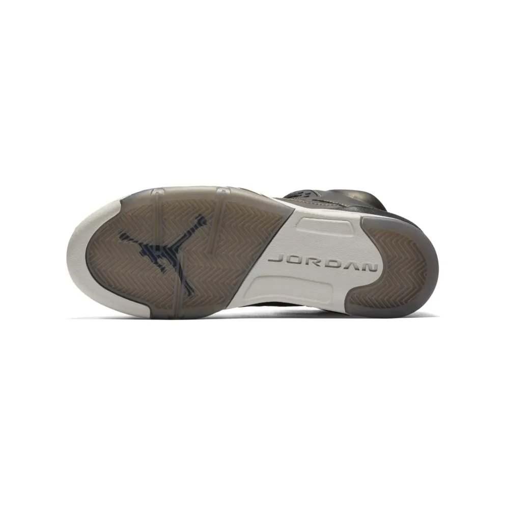 Jordan 5 Retro Heiress Camo (GS) Black/Black-Light Bone-Metallic Field (919710-030)