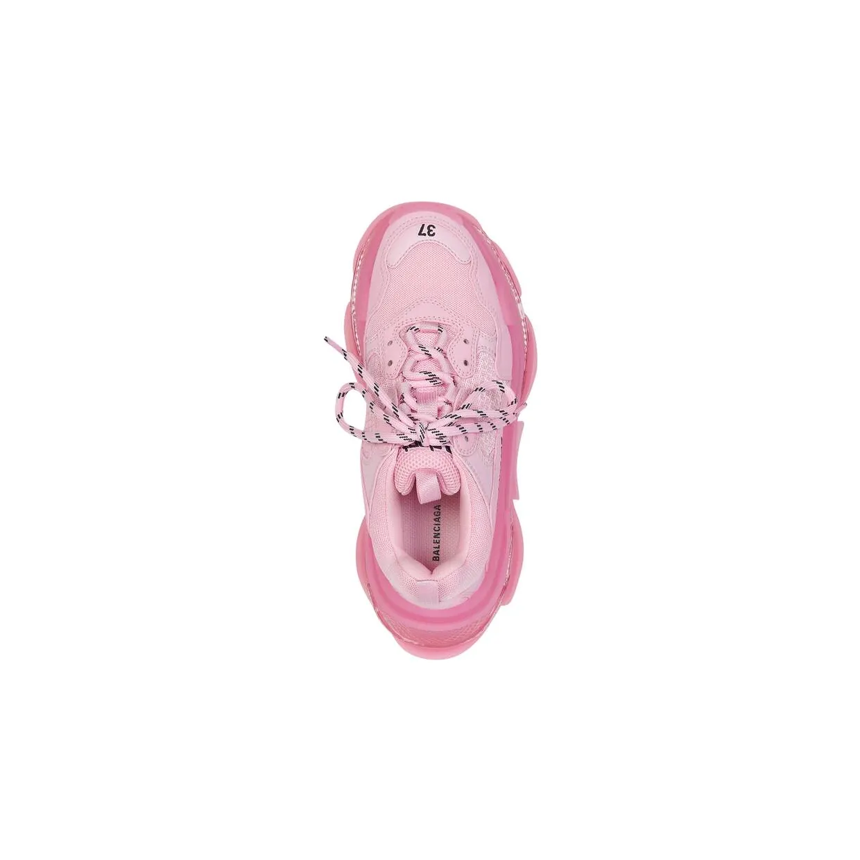 Balenciaga Triple S Clearsole Pink (W) (4)