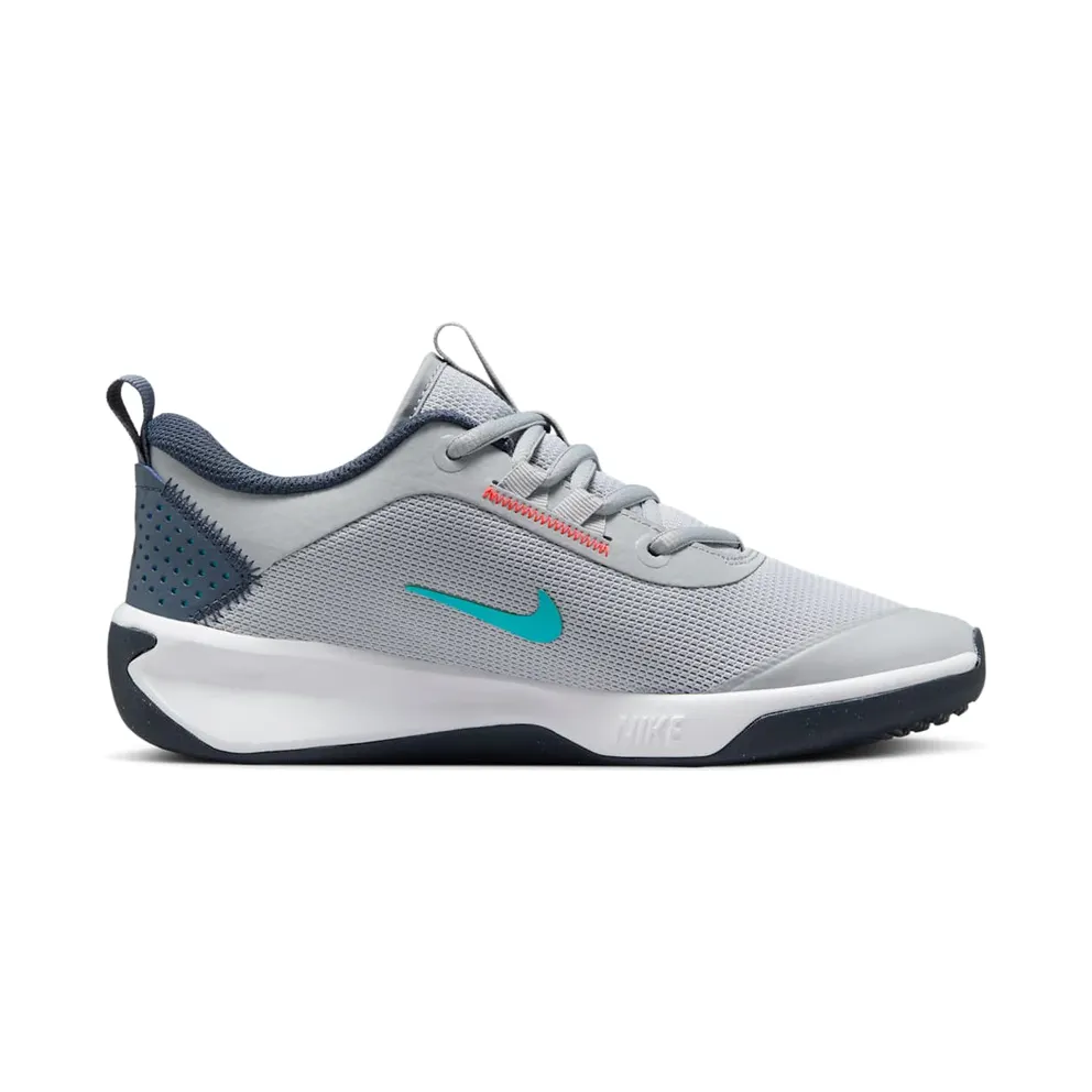 Nike Omni Multi-Court Wolf Grey Bright Crimson Dusty Cactus Thunder Blue (DM9027-010)