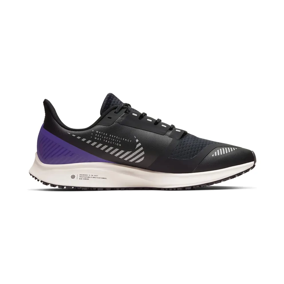 Nike Air Zoom Pegasus 36 Shield Black Voltage Purple (AQ8005-002)