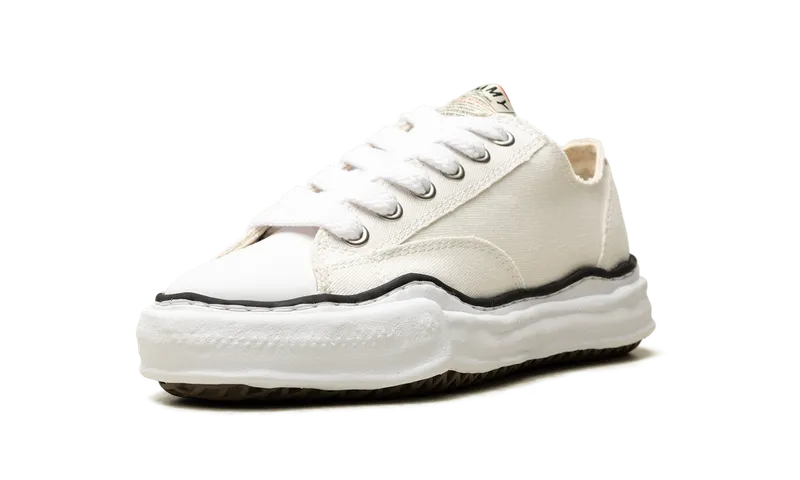 Maison Mihara Yasuhiro Peterson OG Sole Canvas Low “White” (A01FW702-WHT)