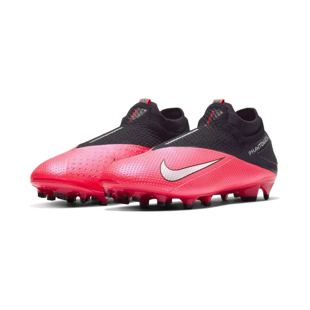 Nike Phantom Vision 2 Elite FG Laser Crimson Black Laser Crimson/Black-Metallic Silver (CD4161-606)