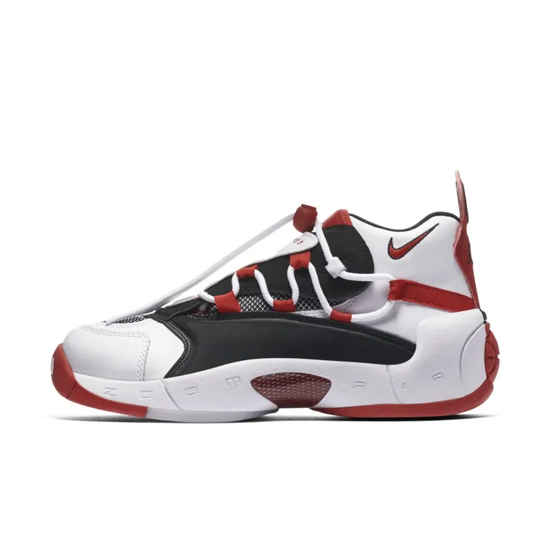 Nike Air Swoopes 2 White Black Red (W) White/University Red-Black (917592-100)
