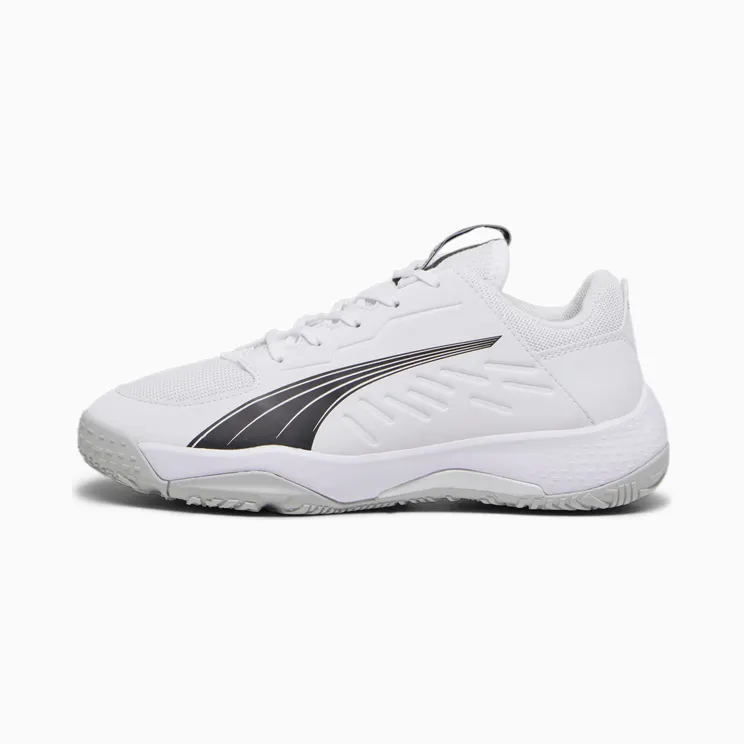 Puma Accelerate handbalschoenen Wit/Zwart/Grijs (107472-02)