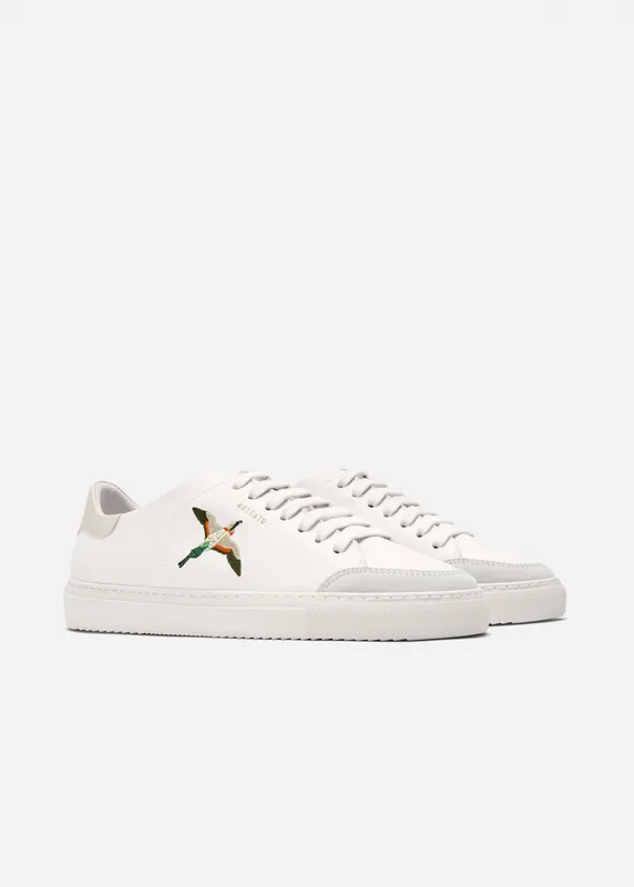 Axel Arigato Clean 90 B Bird Sneaker “White,Beige” (F1739001)