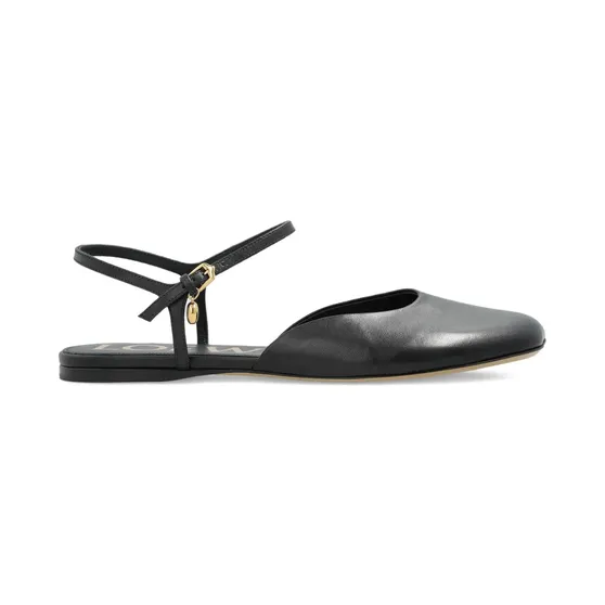 Loewe Leren met enkelbandje “Black” (LLST466X10)