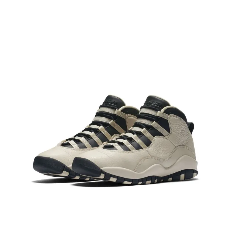 Jordan 10 Retro Heiress Pearl (GS) Pearl White/Black-Black (832645-207)