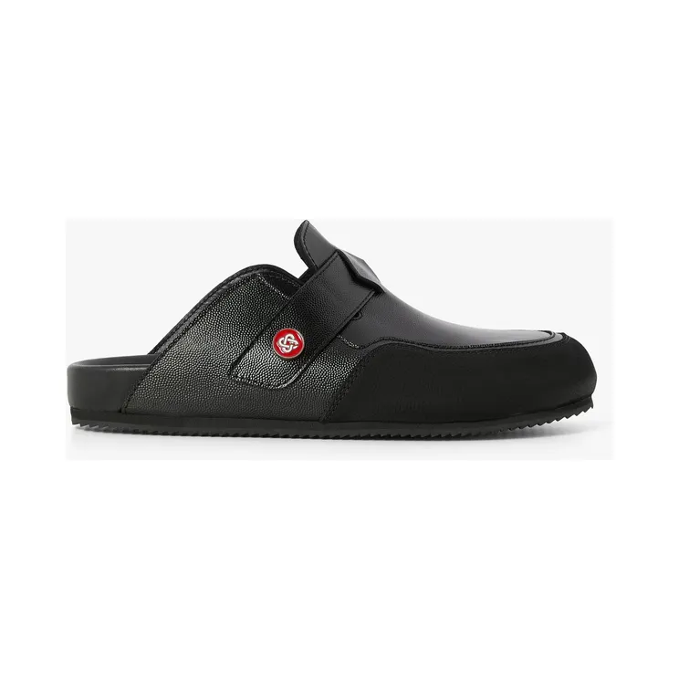 Casablanca Outdoor Mule (a-pf26-fw-075-01-m-mens-black-outdoor-mule)