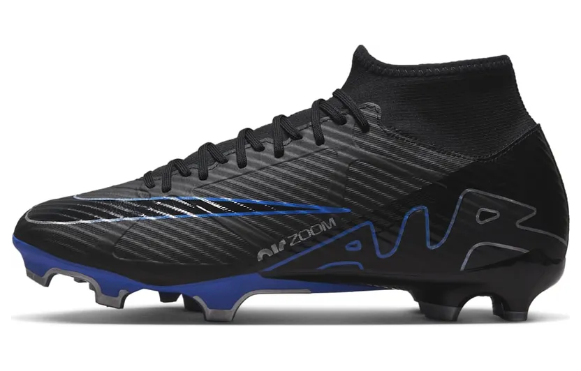 Nike Mercurial Superfly 9 Academy MG “Black / Hyper Royal / Chrome” (DJ5625-040)