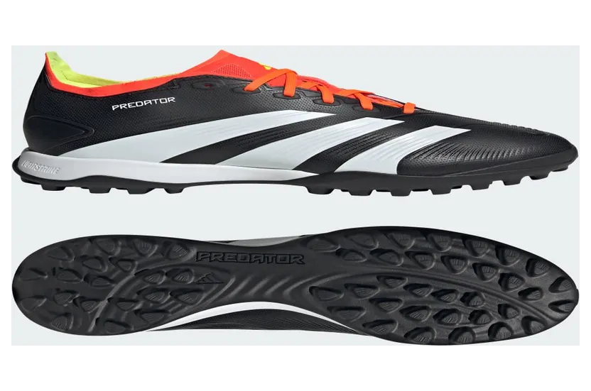 adidas Predator 24 League Low Turf Core Black Cloud White Solar Red (IG7723)