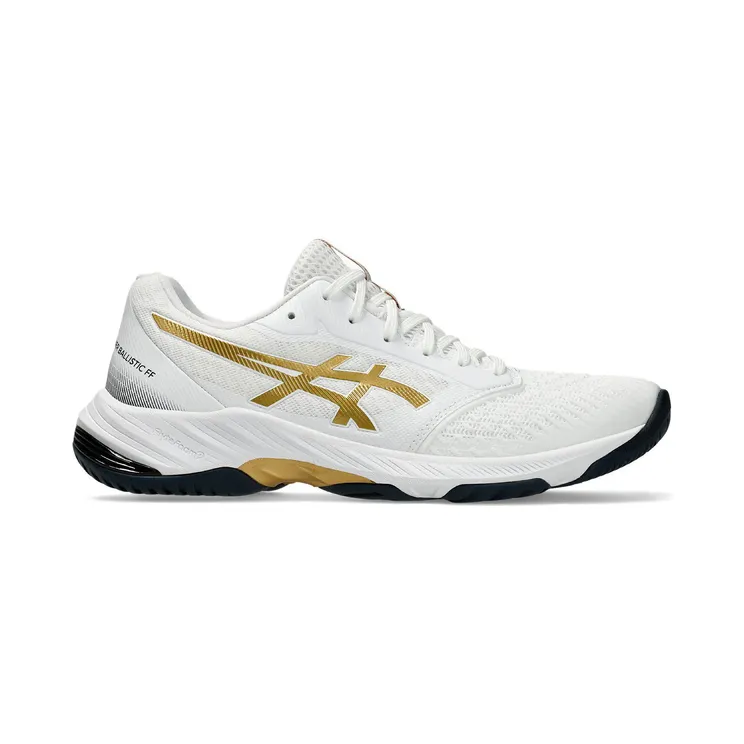 ASICS Netburner Ballistic FF 3 White Pure Gold (1051A073-104)