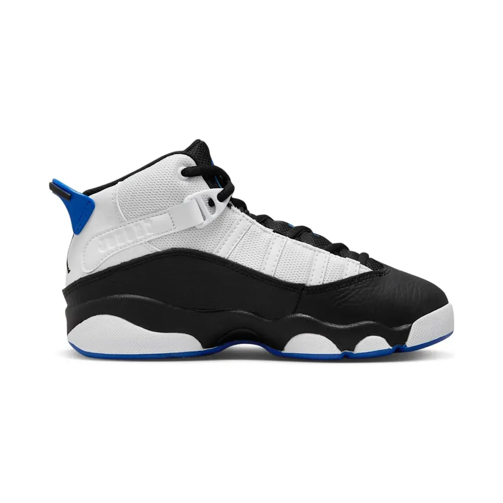 Jordan 6 Rings White Black Game Royal (323432-142)