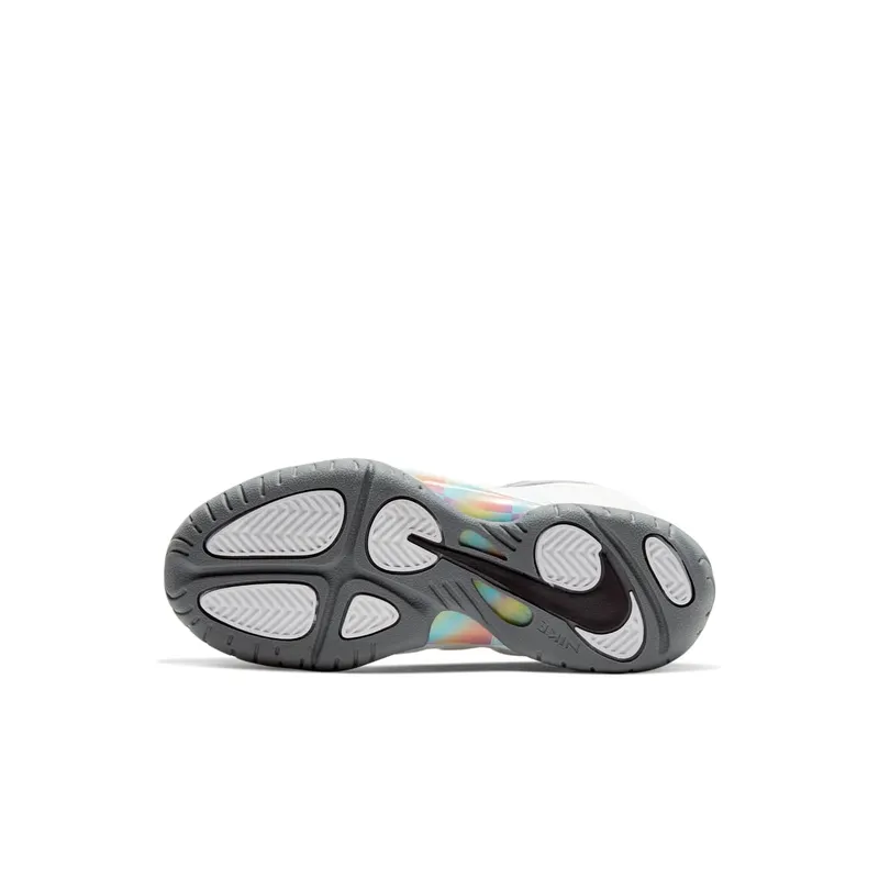 Nike Air Foamposite One Light Smoke Grey (PS) Light Smoke Grey/White-Blue Fury (CU1055-001)