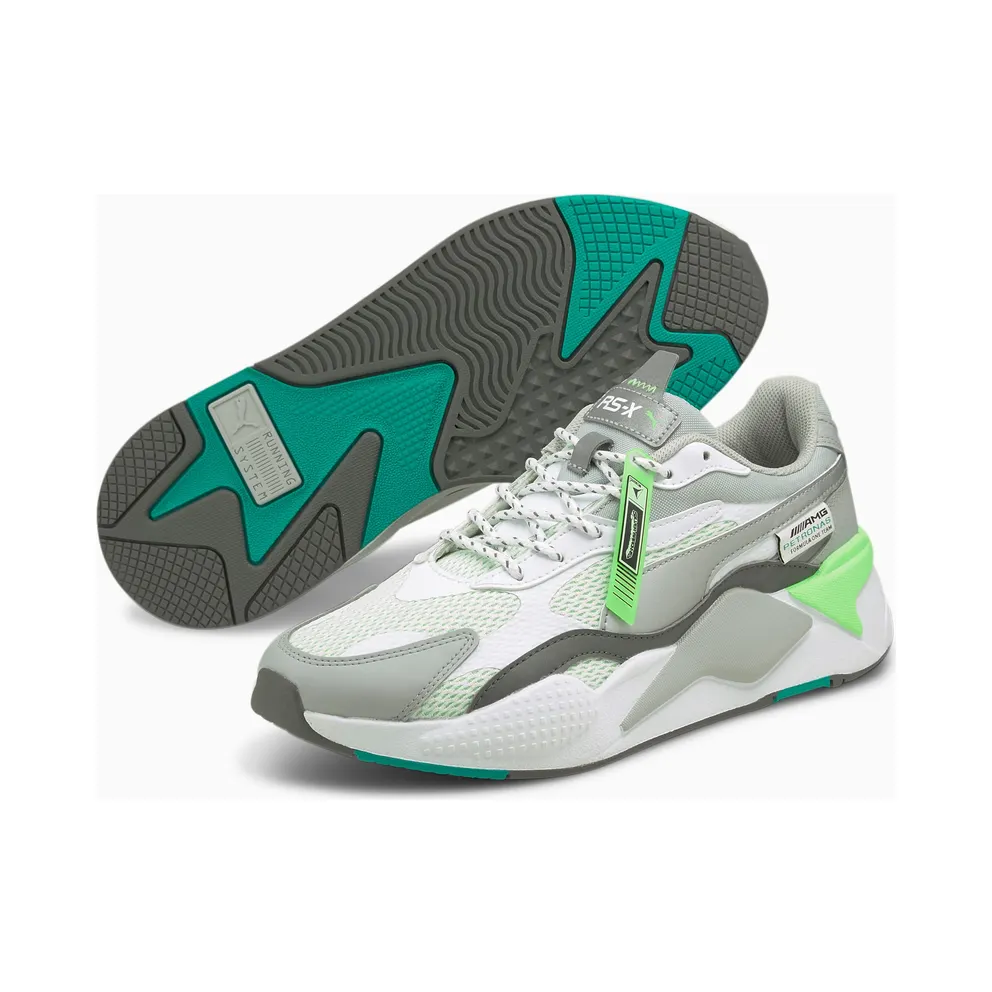 Puma Mercedes F1 RS-X³ Motorsport Shoes Silver/White (30675601)