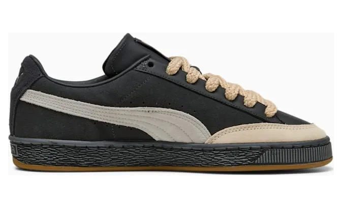 PUMA x Nahmias suède – Zwart – “Flat Dark Gray / Vapor Gray / Honey But” (40702601)