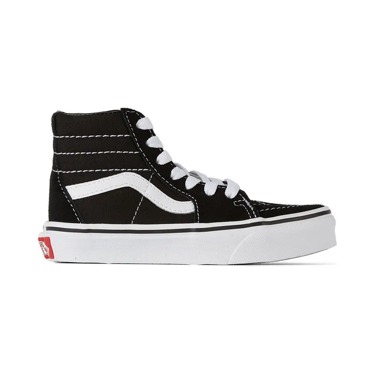 Vans Kids Black & White Sk8-Hi Sneakers (K VN000D5F6BT)
