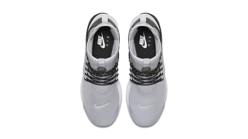Nike Air Presto Mid Utility Wolf Grey Wolf Grey/Black-White (859524-005)