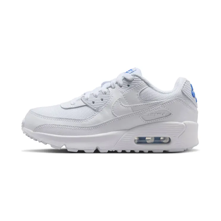 Nike Air Max 90 Wit/Wit/Blue Crystal (IQ0098-101)