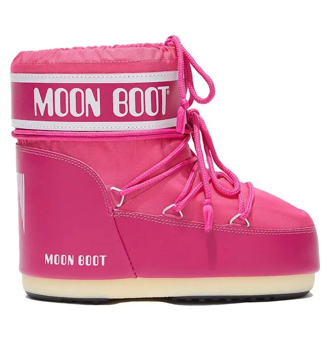 Moon Boot Icon Low Nylon Boot Magenta (80D1409340-J003)