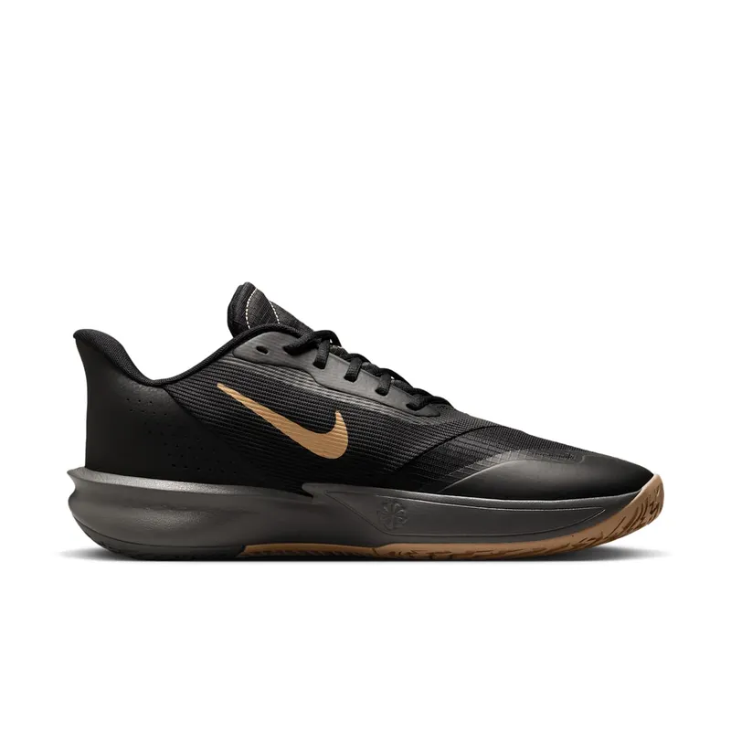 Nike Precision 7 Black Parachute Beige Iron Grey Metallic Gold (FN4322-006)