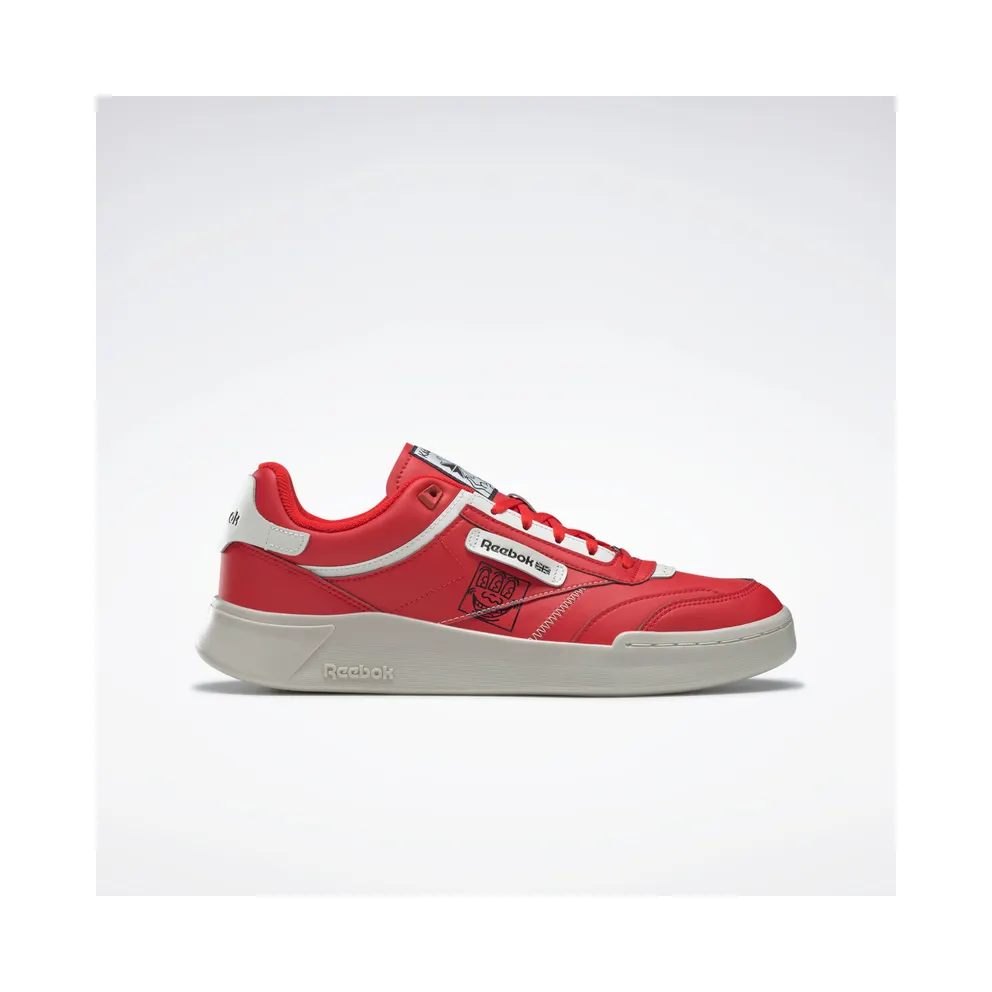 Reebok Keith Haring Club C Legacy Shoes Instinct Red / Chalk / Instinct Red (GZ1459)