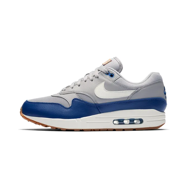 Nike Air Max 1 “Atmosphere Grey / Deep Royal Blue / Sail” (AH8145-008)