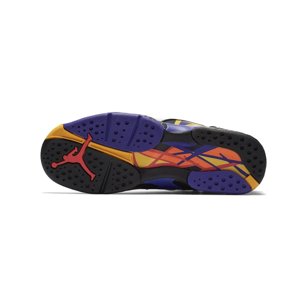 Jordan 8 Retro Three Peat (GS) White/Infrared 23-Black-Bright Concord (305368-142)