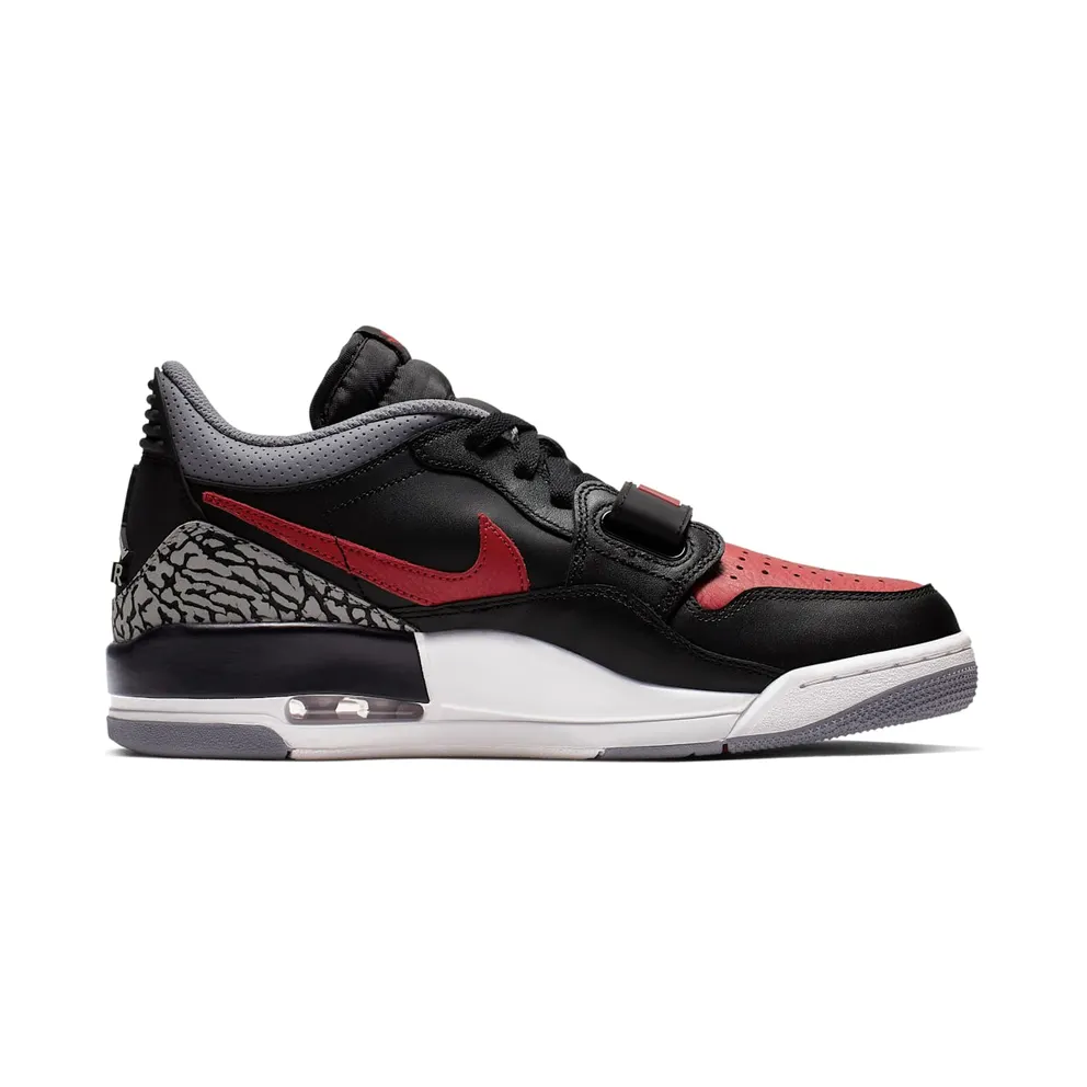 Jordan Legacy 312 Low Bred Cement Black/Gym Red-Black-Cement Grey (CD7069-006)