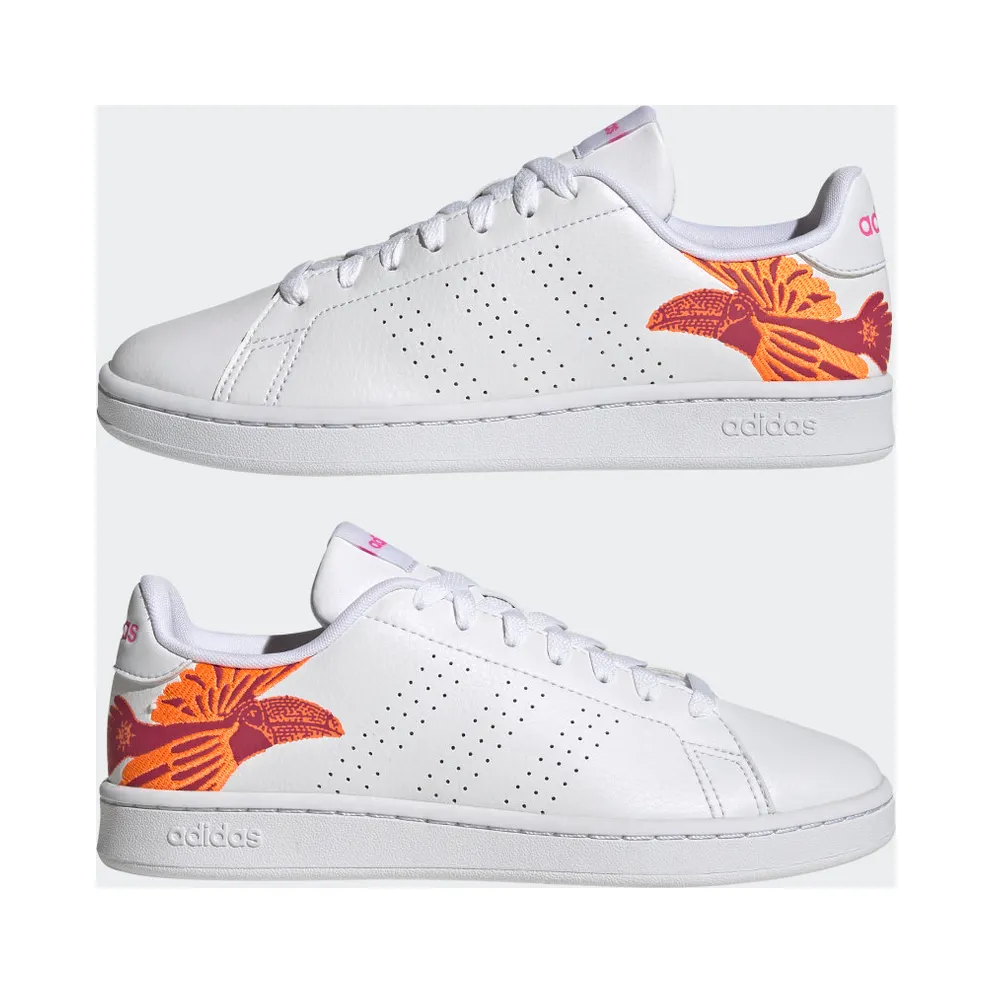 Adidas Advantage Court Lifestyle Cloud White / Screaming Pink / Cloud White (GY7046)