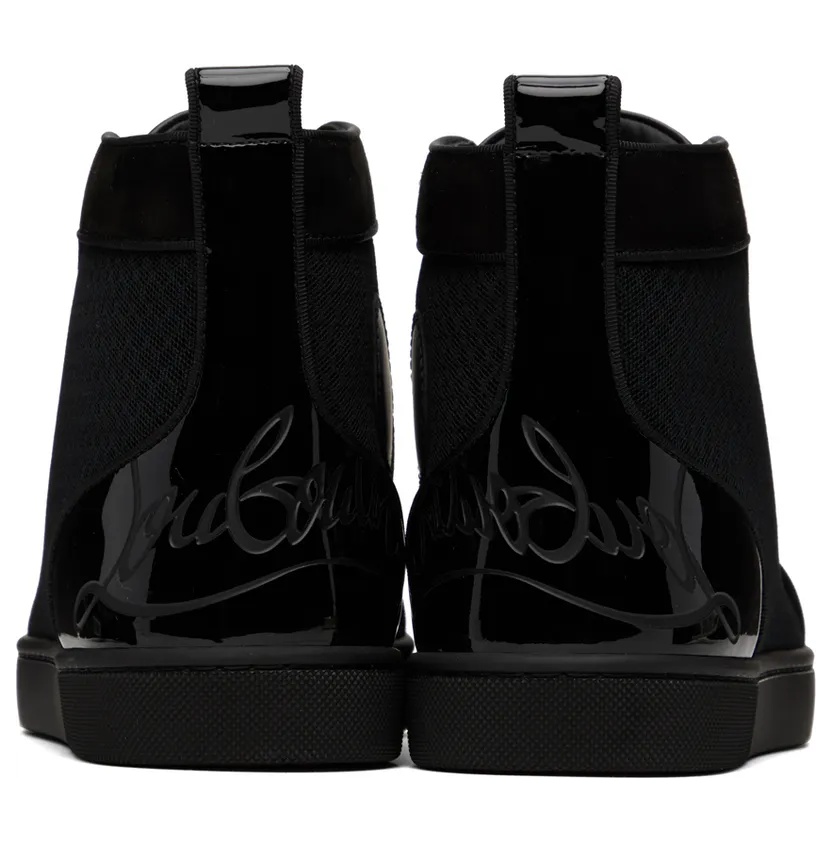 Christian Louboutin Black Fun Louis Sneakers (3220713) (2)